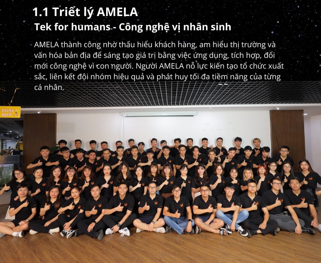 Triết lý kinh doanh AMELA giúp công ty phát triển bền vững trong tương lai 
